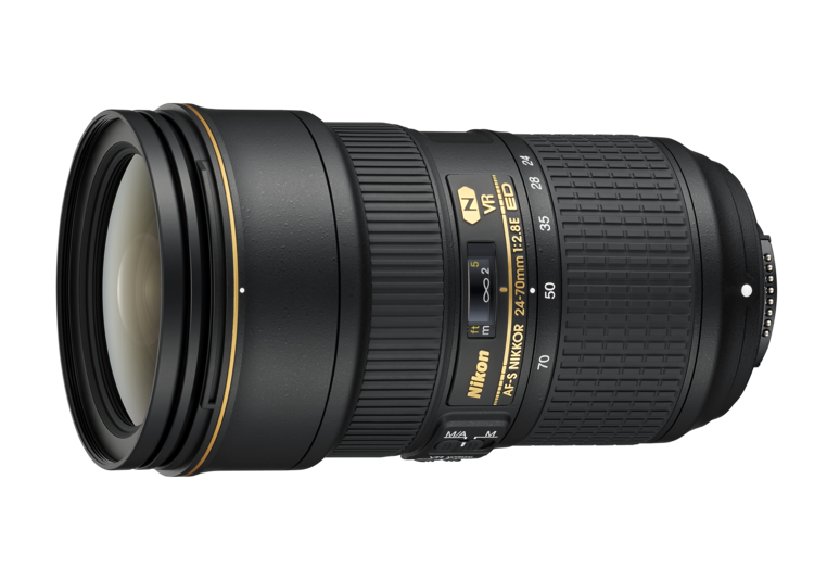 ニコン NIKKOR 24-70mm f/2.8E ED VR フィルター付き NIKKOR 24-70mm f/2.8E ED VR