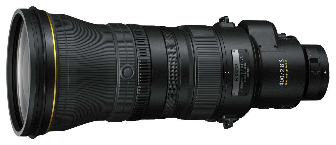 NIKKOR Z 400mm TC S | Professional f/2.8 super-telephoto lens built-in teleconverter