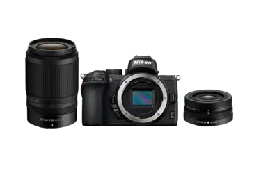 Z 50 + NIKKOR Z DX 16-50 VR + 50-250 VR Z 50 + NIKKOR Z DX 16-50 VR + 50-250 VR