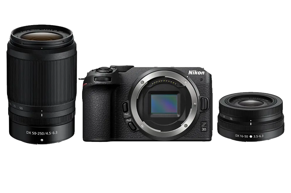 【新品】Nikon Z 30 DX 16-50 + DX 50-250 Kit OptimizelyDesktopWebP