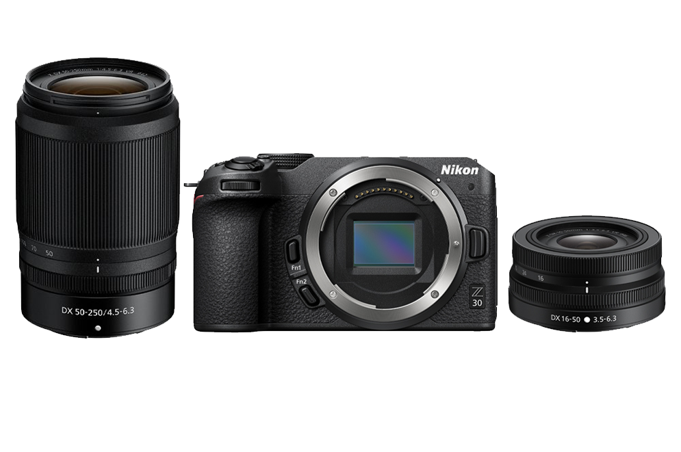 Z 30 + 16-50 + 50-250 VR Kit Z 30 + 16-50 + 50-250 VR Kit