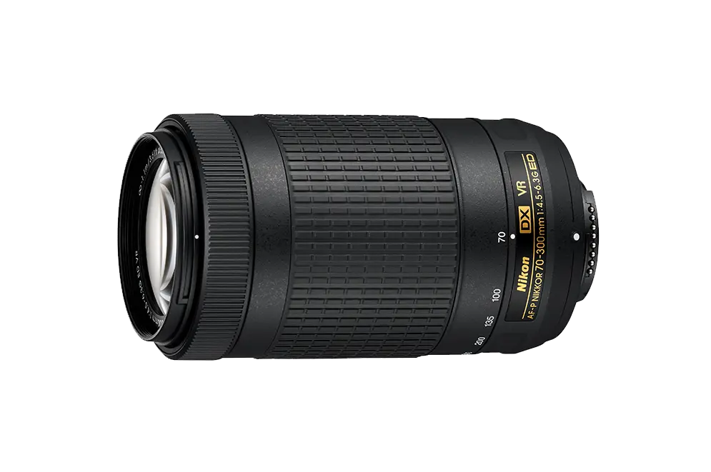 Nikon AF-P DX NIKKOR 70-300mm f/4.5-6.3G ED VR Lens | DSLR Lenses