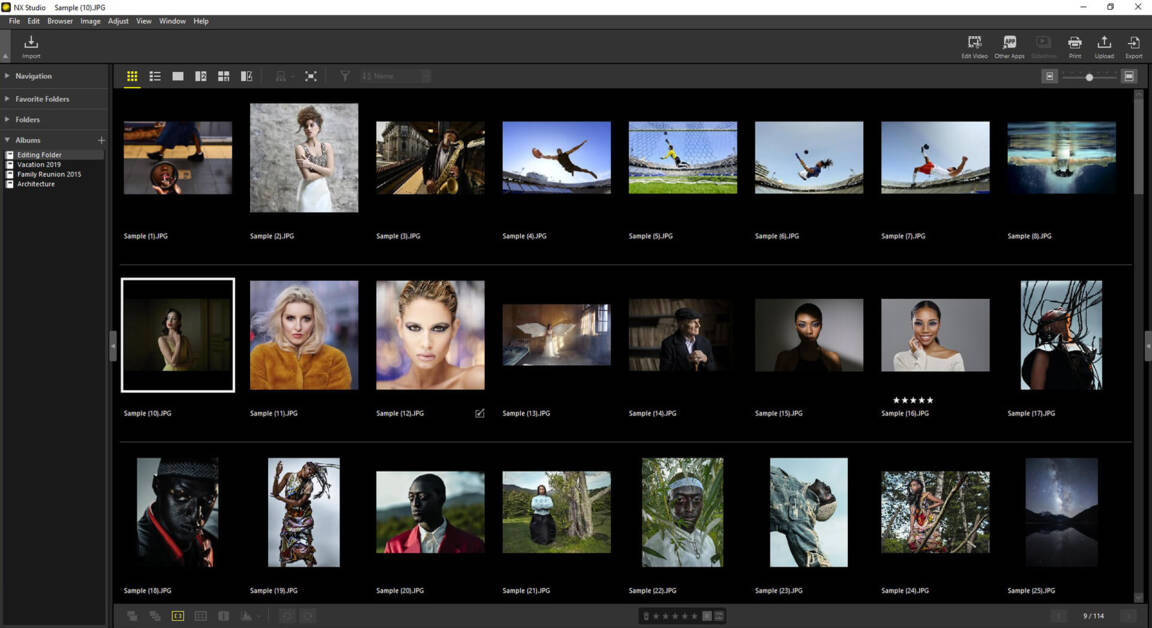 nikon raw editing