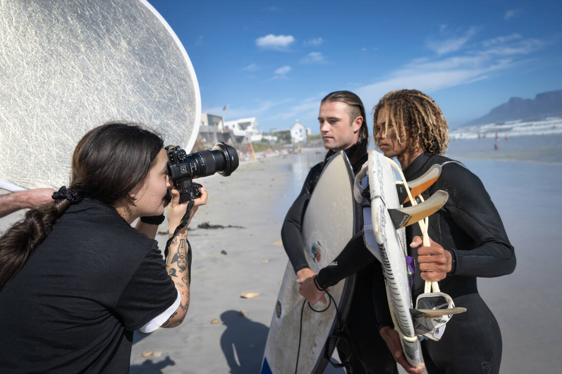 How to photograph retro '90s magazine action portraiture