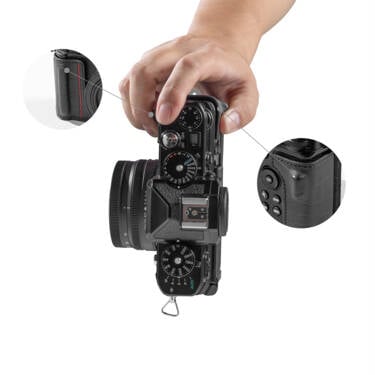 SmallRig 5095 Leather Case Kit for Nikon Z f (black)